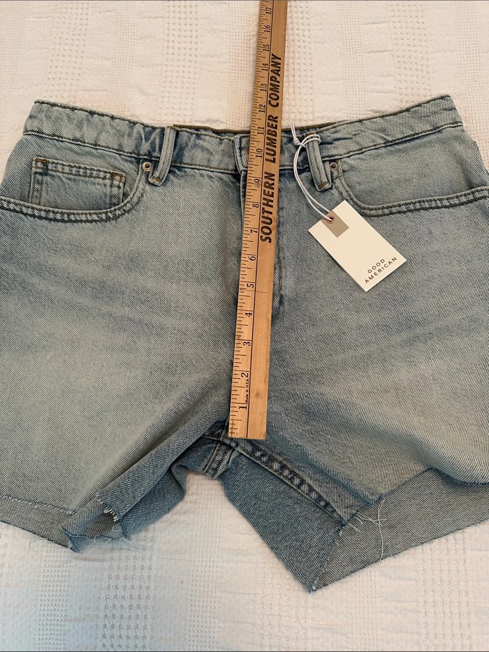 Good American Denim shorts